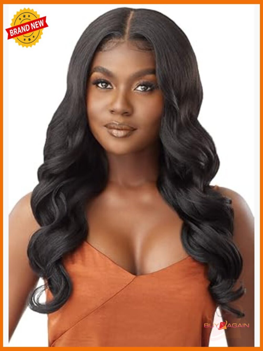 5x5 Lace Closure Wig - Human Hair Blend - Body Curl 24